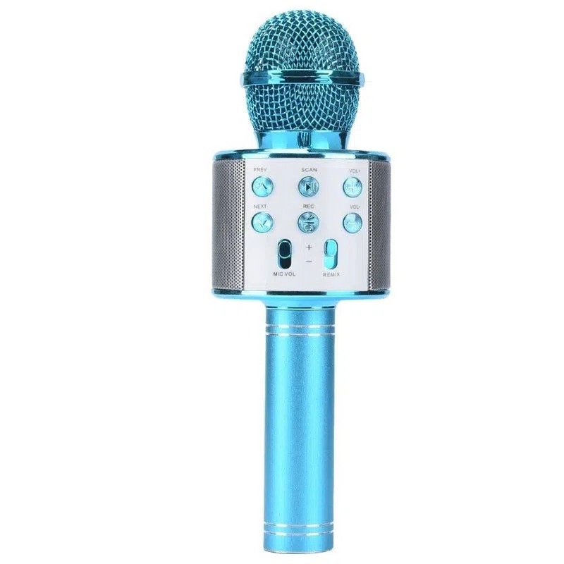 Micrófono Inalámbrico Para Canto Karaoke Inalámbrico USB Bluetooth - WS 858 2024 STARKTEC.CO